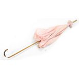 Ladies pink parasol