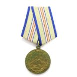 Soviet Defence of the Causasus Medal, variation 1.