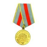 Soviet Liberation of Warsaw Medal. Variation 1.