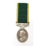 Efficiency Medal (GR V Territorial) to 748368 Sjt I Evans RA.