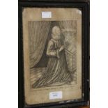 An early 19th/late 18th Century original etching R.