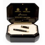 Parker Duofold Centennial Lucky 8 fountain pen, 2008, limited edition 3153 of 3888,