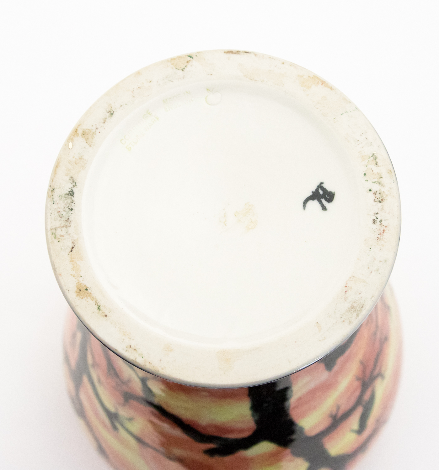 A Cobridge stoneware vase, inverse baluster form, - Bild 2 aus 2