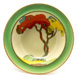 Clarice Cliff for Wilkinson, Bermuda breakfast or fruit bowl, circa 1938,