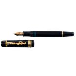 Montblanc Leonard Bernstein fountain pen, 1996, limited edition Donation pen, 18 carat gold nib,