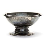 Guild of Handicraft, an Arts and Crafts style silver footed bowl,