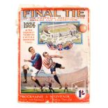F.A. Cup Programme: A 1924 F.A. Cup Final official programme