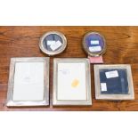 Chester silver photograph frame,