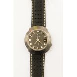 A circa 1970s vintage Bulova Accutron steel wristwatch,