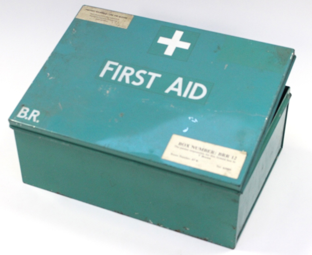 BR First Aid metal box,