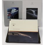 A Maybach brochure in original suede pouch,