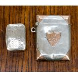 A George III silver vinaigrette, possibly Matthew Linwood (maker's mark indistinct),