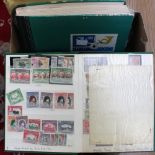 A collection of mainly India stamps