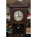 Wall Clock marked "Brittains of Mansfield" on dial,