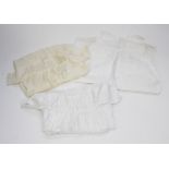 Two Christening gowns and underskirt
