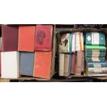 A collection of books various to include, Penguin, reference books,