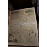 Tho Kitchen, 'A New and Accurate Map of Warwickshire, Drawn from the best Surveys and Intelligence,