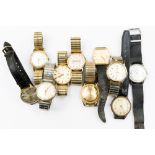 Accurist, Rotary, Smiths Herald watches, a quantity of.