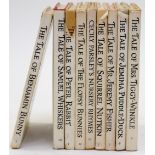 A collection of Beatrix Potter books, F.