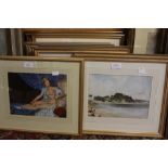 After Sir William Russell Flint, R.A., P.R.W.S.