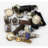 Eleven various watches