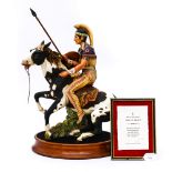 Royal Doulton limited edition 73/500 Indian Brave,