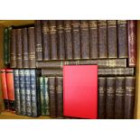 Eight boxes of general reference books and shelf fillers,