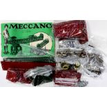 A collection of Meccano with instructions for No.