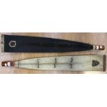 Rowing Memorabilia: A pair of Oxford University presentation oars,