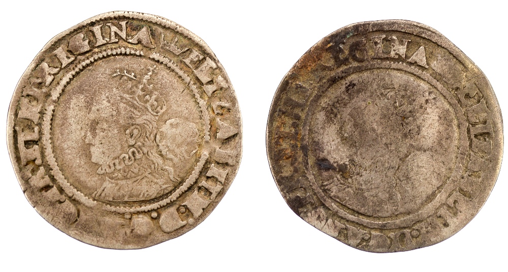 Elizabeth 1st Sixpences 1567 mm Lion, - Image 2 of 2