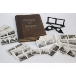 WW2 Third Reich Stereoscopic view book on the Luftwaffe, "Fliegen und Siegen".