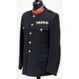British Army No1 Dress Tunic and Trousers ex estate of Brigadier A Levesley, OBE, MC, TD.