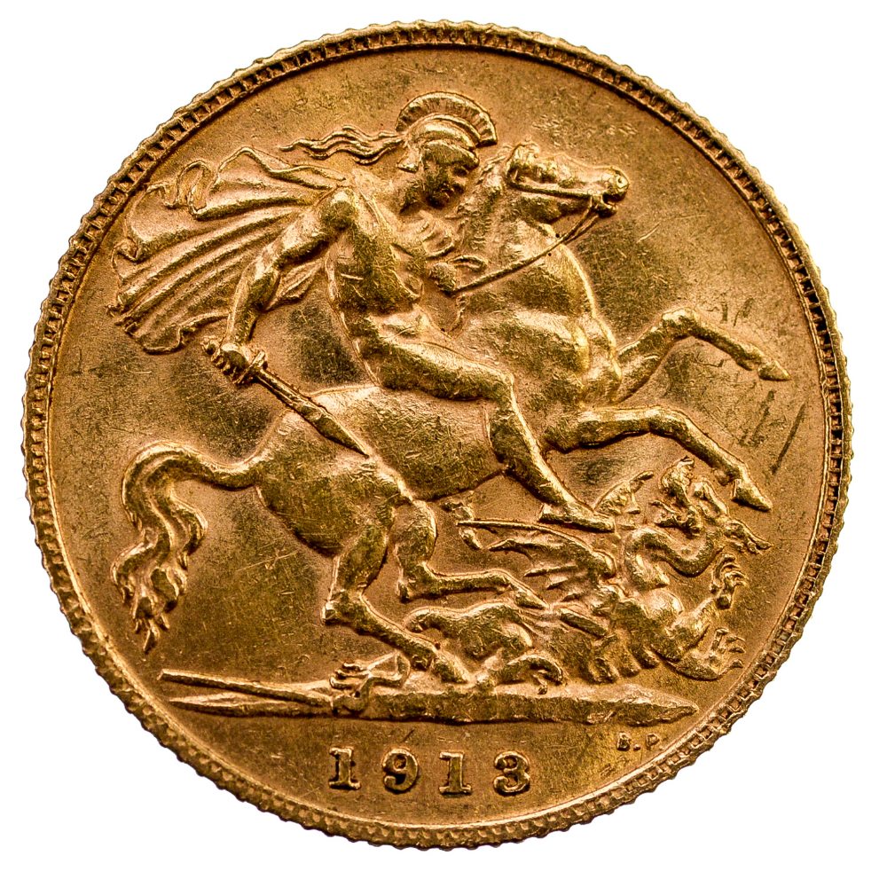 A 1913 Half Sovereign