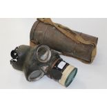 WW2 British Special Service Respirator. Size Normal and maker marked and dated "SG & Co Ltd Nov.