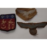 WW2 Third Reich Bevo Heer Afrika Korps / Tropical breast eagle,