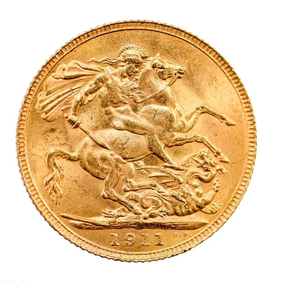 A 1911 full Sovereign