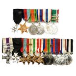 *** WITHDRAWN *** WW2 British Husband and Wife Medal group to Colonel Sir Peter Hilton and his wife,