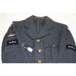 WW2 RAF Service Dress tunic "Jackets, Airman, Simplified" complete with belt. Size No. 6.