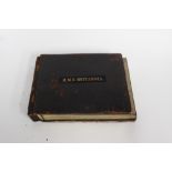 Royal Navy Officers photo album belonging to Sub. Lt Lombard - Hobson, 1935.