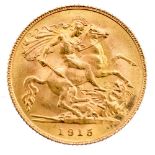 Half Sovereign 1915