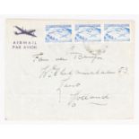 Valuable collection of approximately 40 1930s Condor airmail covers,