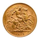 A 1914 Half Sovereign