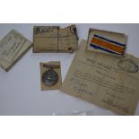 WW1 British War Medal to 48589 Pte J Greaves, The Queens Regt.