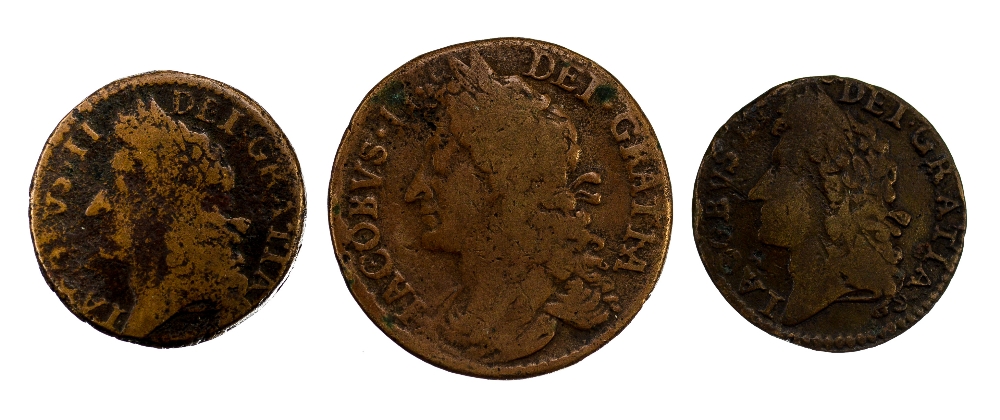 Ireland, Guernsey Halfcrown 1689 (Oct) Shilling 1689 (Dec), Shilling 1689, - Image 2 of 2