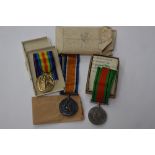 WW1 British War Medal 1914-1918 and the Victory Medal to 30971 Pte.