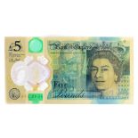 £5 Cleland,