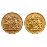 Half Sovereigns 1906,