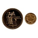 Canada Gold 100 Dollars 1976,