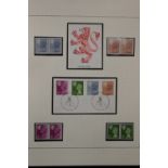 GB stamps, line engraved to 1990s mint and used collection in seven albums,