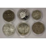 Crown 1902, USA Liberty Dollar 2011, Armenia Silver Proof 500 Dram 2014 USA Half Dollar 1967,